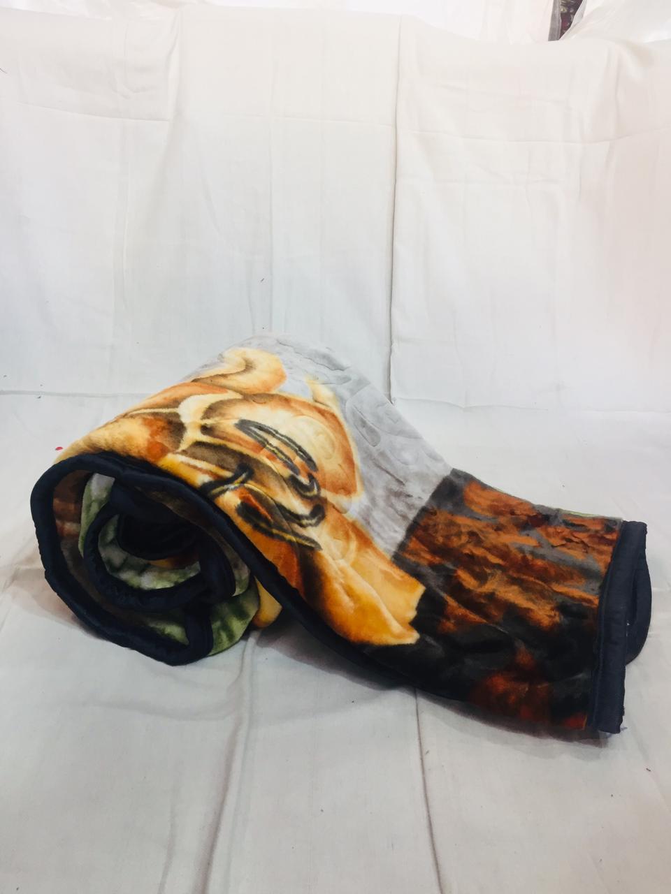 Mink Blanket-Single Bed 1.6kg Useful In Heavy winter-Get now