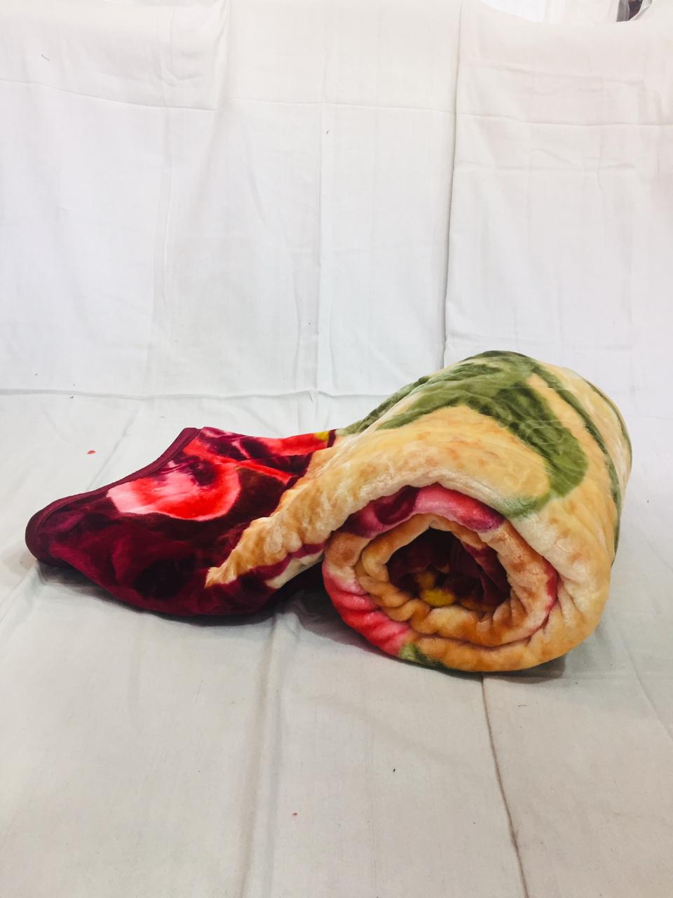 Mink Blanket-Single Bed 1.6kg Useful In Heavy winter-Get now