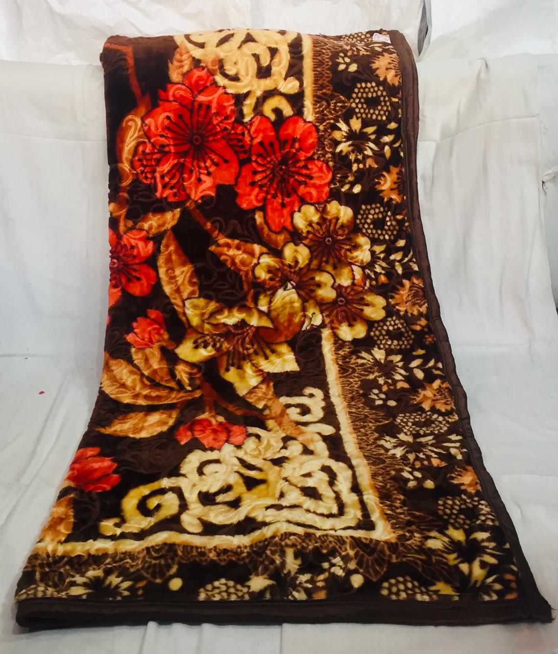 Mink Blanket-Single Bed 1.6kg Useful In Heavy winter-Get now