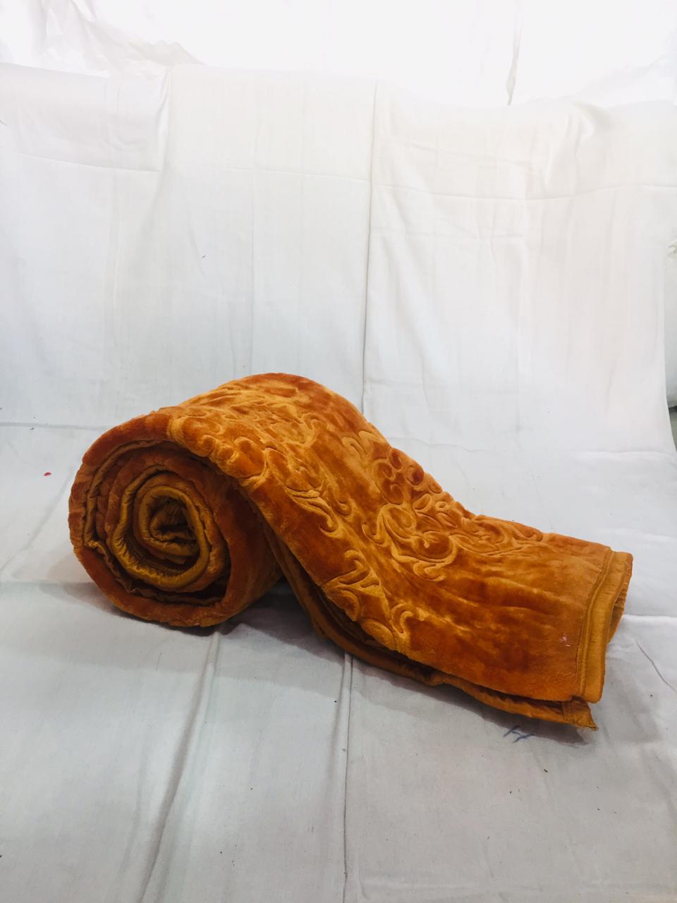 Mink Blanket-Single Bed 1.6kg Useful In Heavy winter-Get now