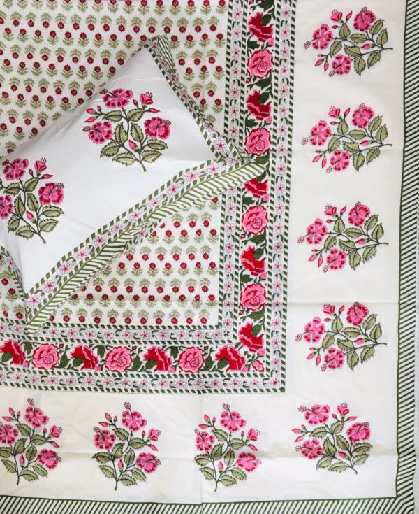IMG-20220527-WA0050 Authentic Jaipur Print Double Bed sheet-Pure Cotton