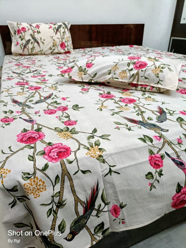 Ultimate Jaipuri Prints Bedsheet King Size-Get Now