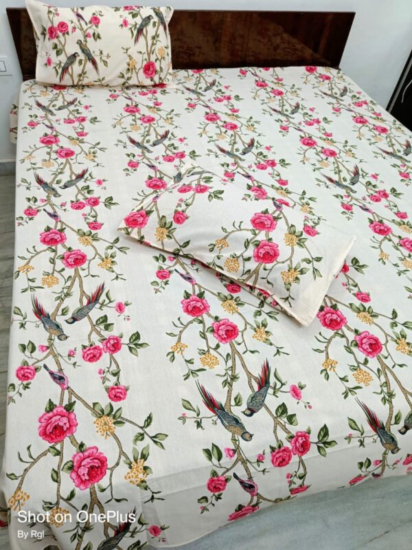 Ultimate Jaipuri Prints Bedsheet King Size-Get Now