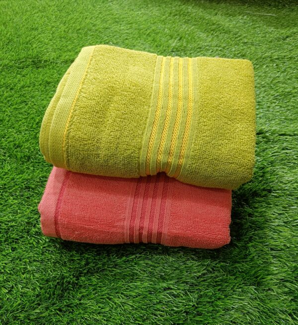 Pure Cotton Bath Towels Set Of 2 Pc-Buy Now