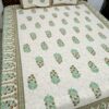 Authentic Jaipur Print Double Bed sheet-Pure Cotton