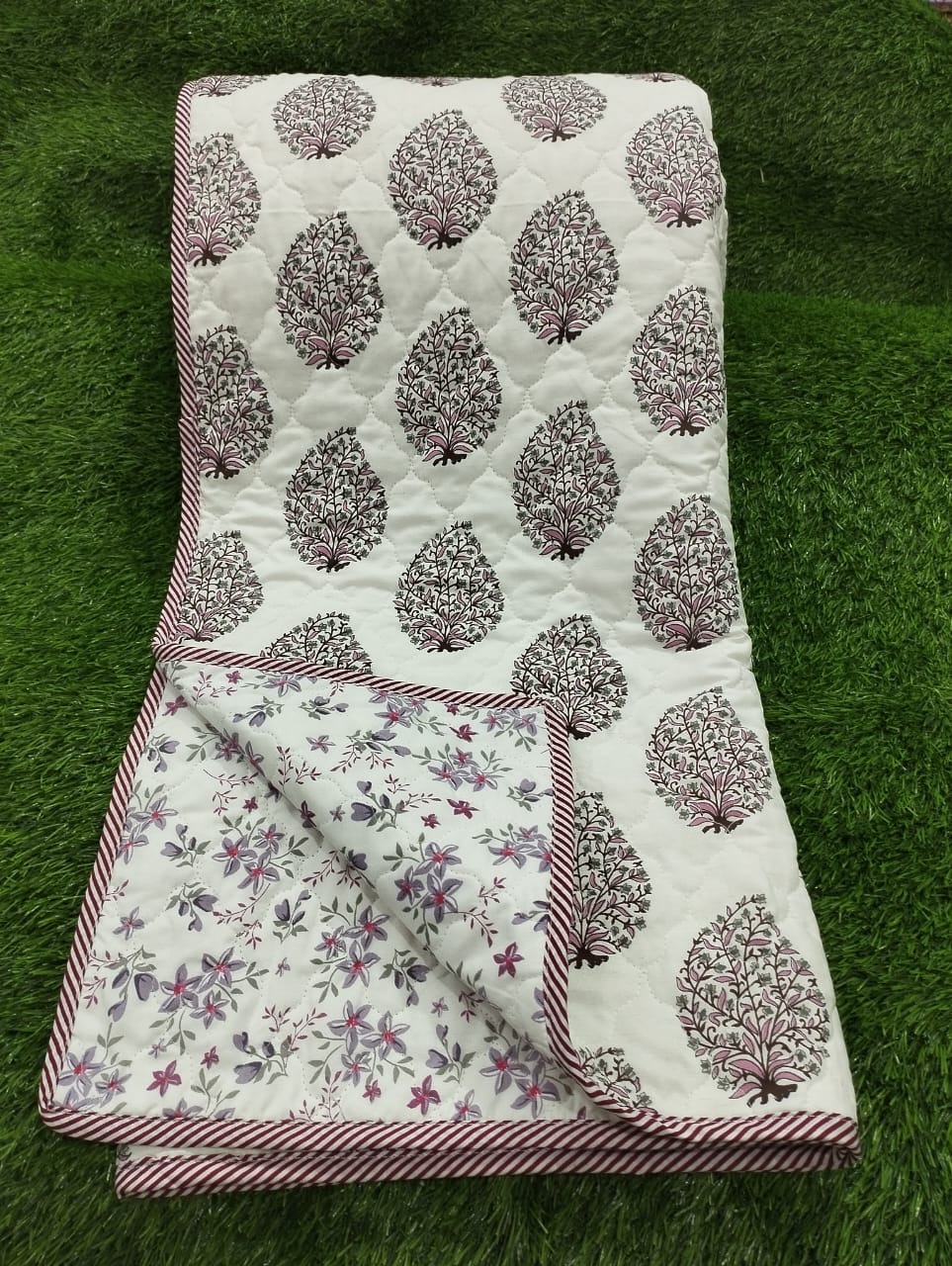 Jaipuri Rajai Beautiful Prints Get In 7 Minutes